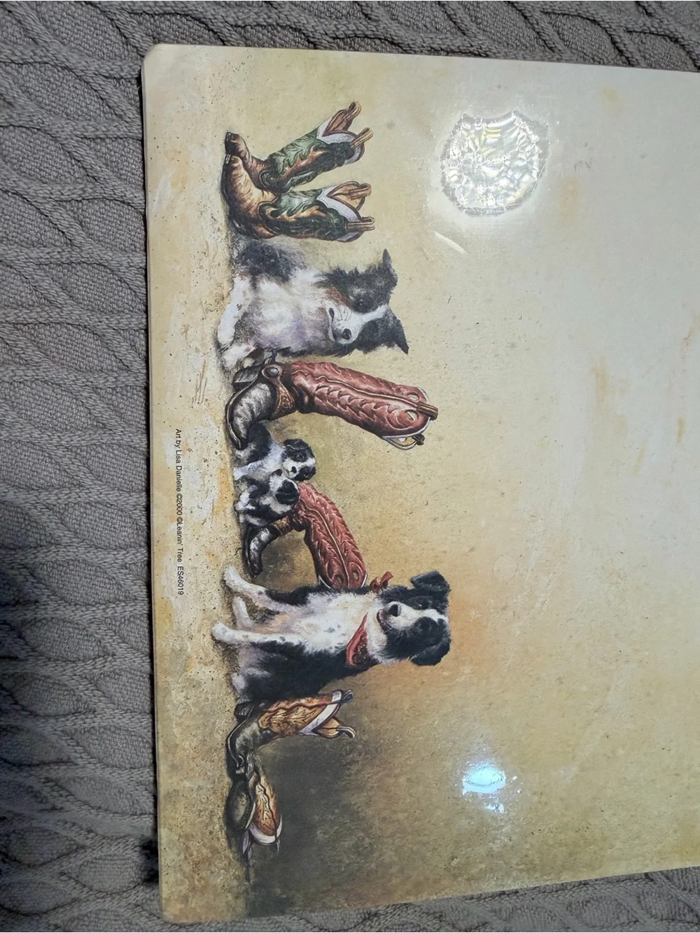 Border Collie Ranch style Stationery - Pack of Paper & Envelopes